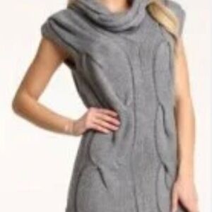 Design History Gray Cowl Neck Sweater